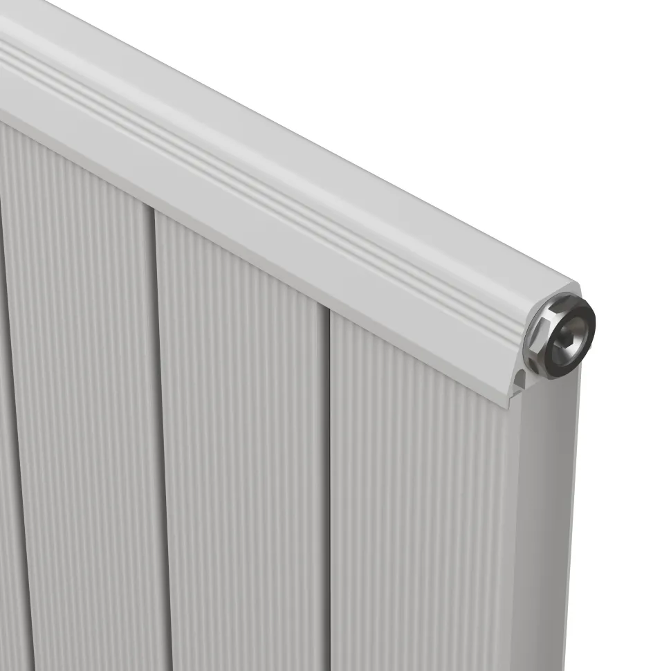 Carisa Elite Flat Panel Textured Horizontal Aluminium Radiator
