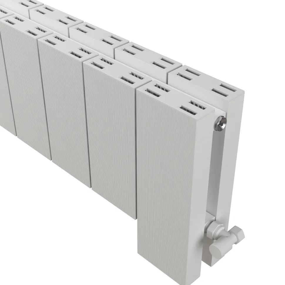 Carisa Elvino Floorstanding Panel Designer Aluminium Radiator