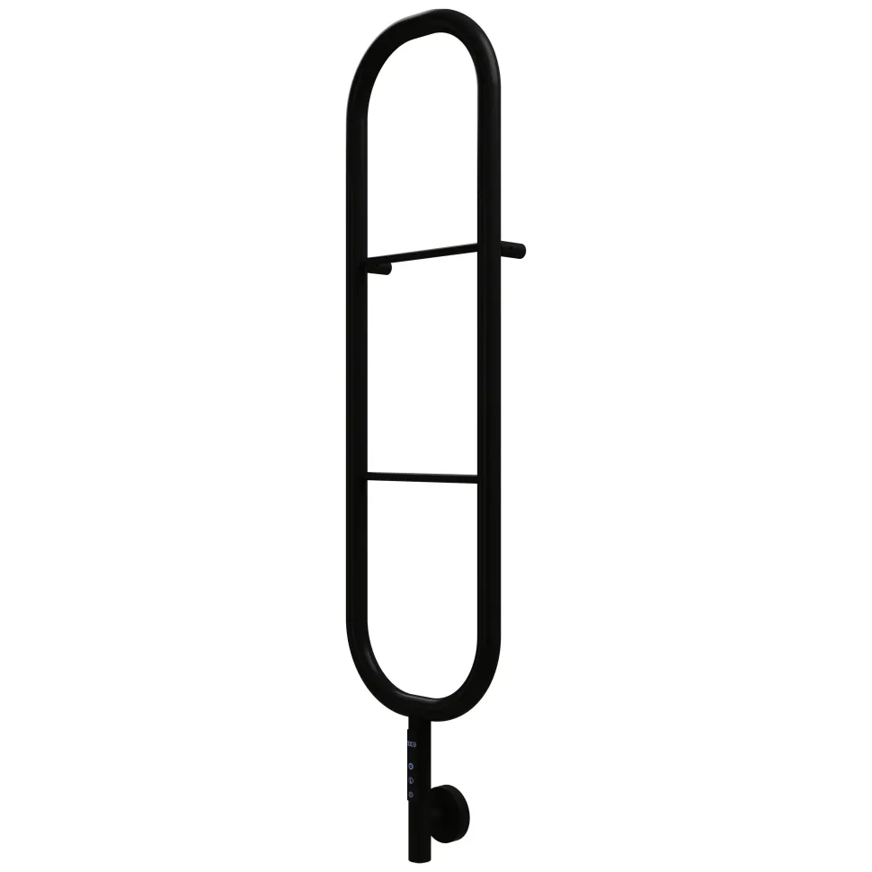 Carisa Felix Electric Stainless Steel Designer Heated Towel Rail