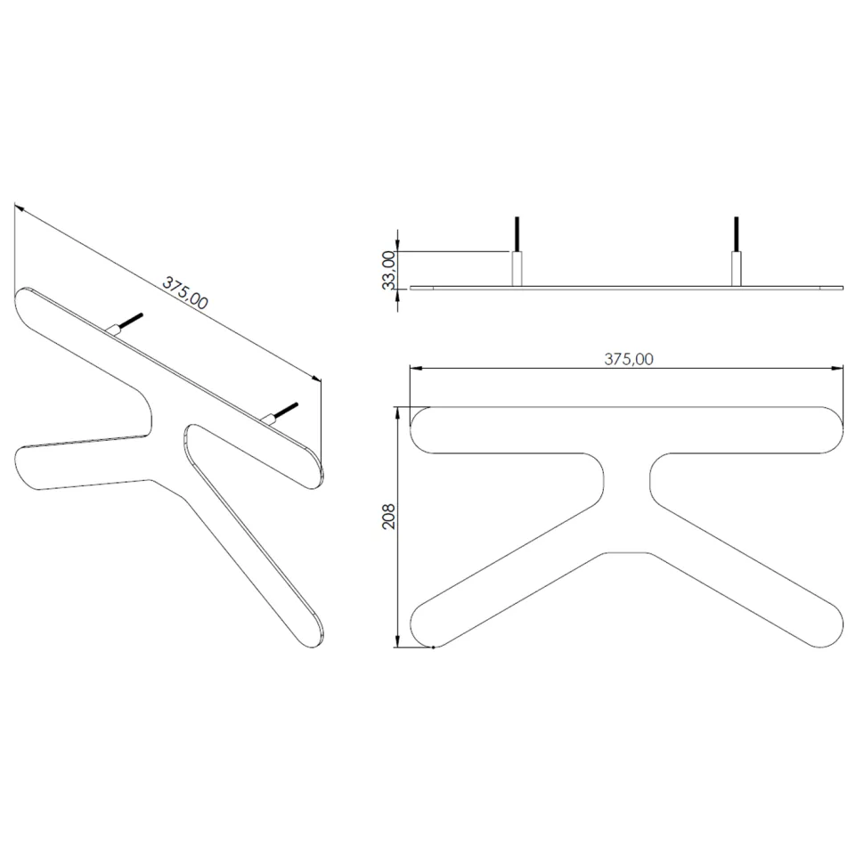 Carisa K Type Radiator Towel Holder