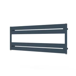 Carisa Mack Bath Horizontal Aluminium Heated Towel Rail - 505 x 1500mm