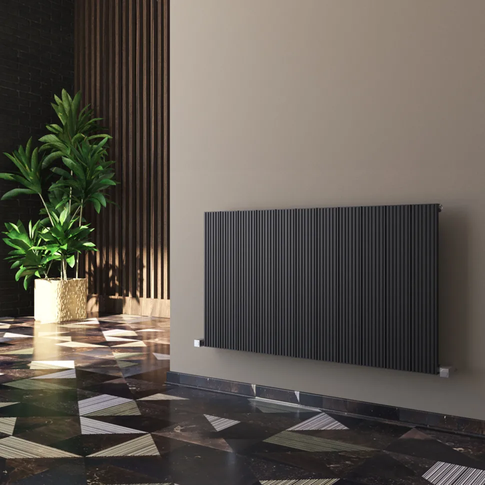 Carisa Monza Single Panel Horizontal Aluminium Radiator
