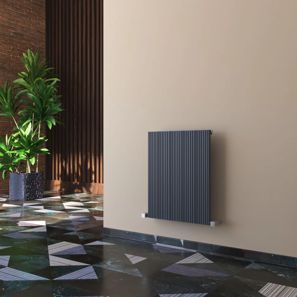Carisa Monza Single Panel Horizontal Aluminium Radiator