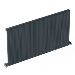 Carisa Monza Single Panel Horizontal Aluminium Radiator