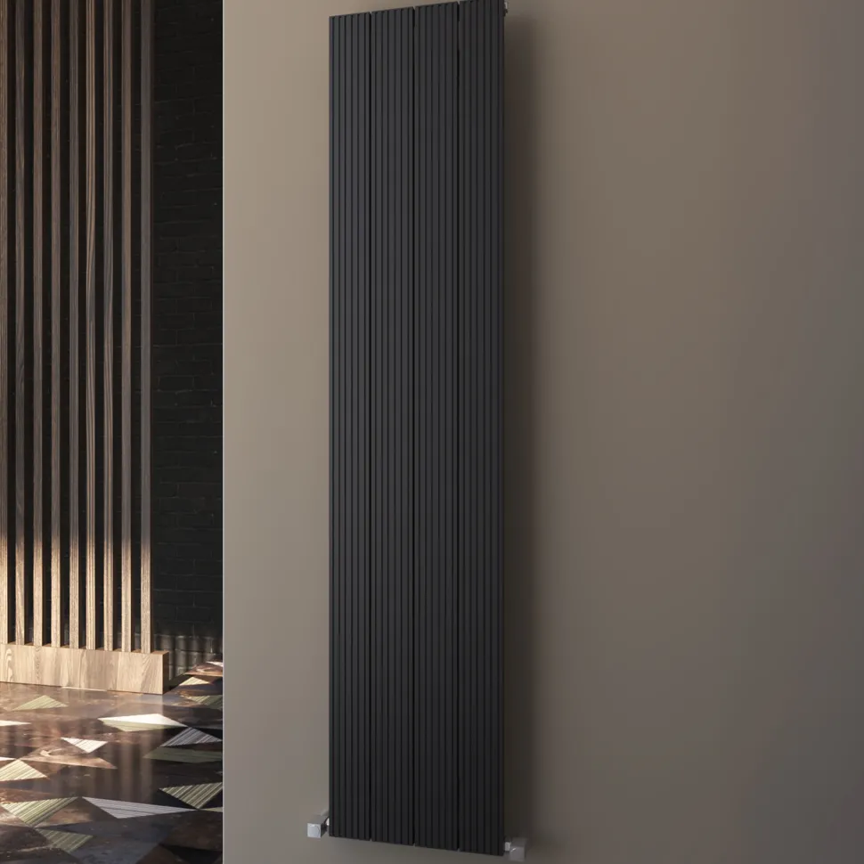 Carisa Monza Single Panel Vertical Aluminium Radiator