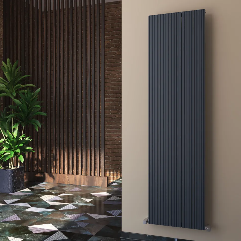 Carisa Monza Single Panel Vertical Aluminium Radiator