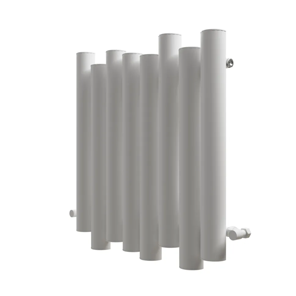 Carisa Motion Single Oval Panel Horizontal Aluminium Radiator