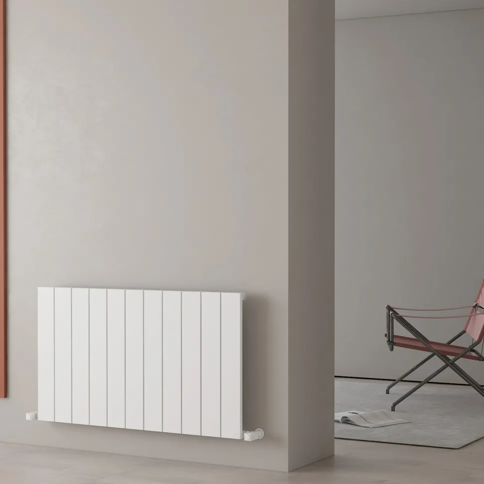 Carisa Nemo Single Panel Horizontal Aluminium Radiator