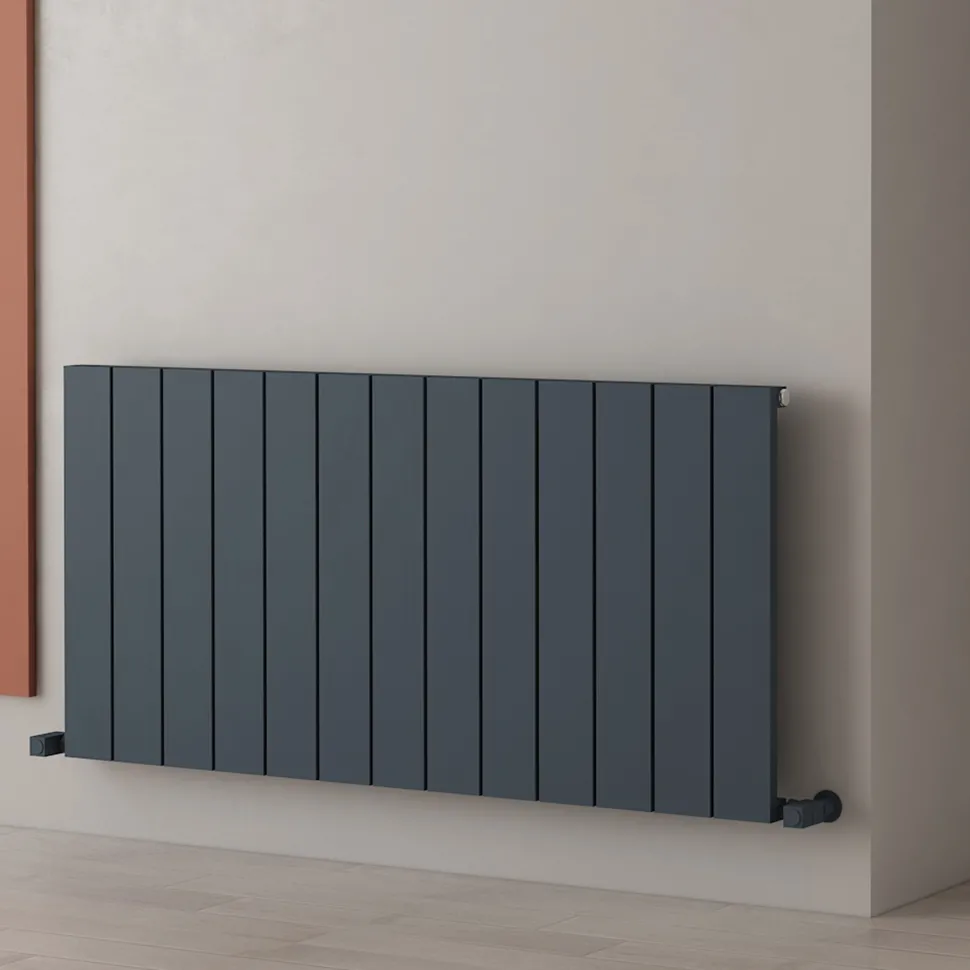 Carisa Nemo Single Panel Horizontal Aluminium Radiator