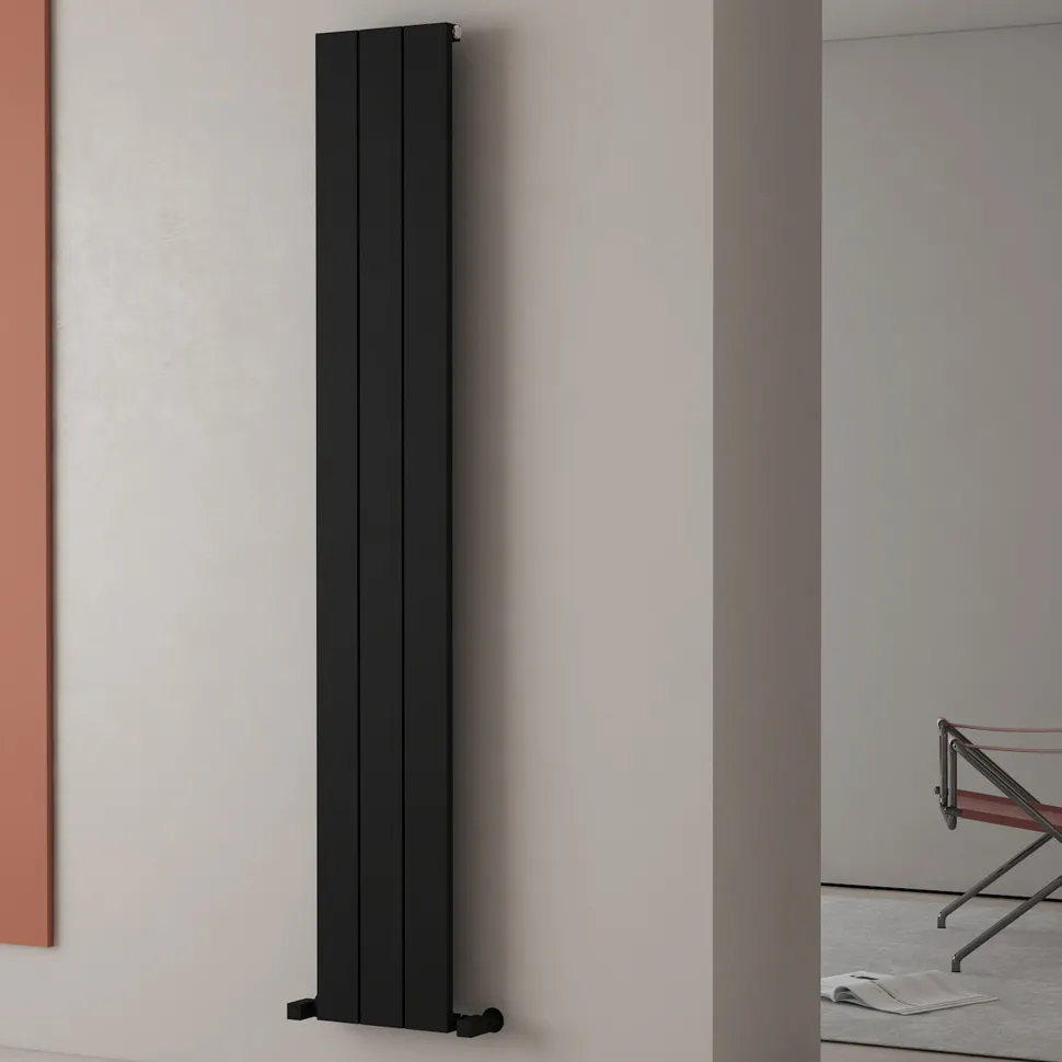Carisa Nemo Single Panel Vertical Aluminium Radiator
