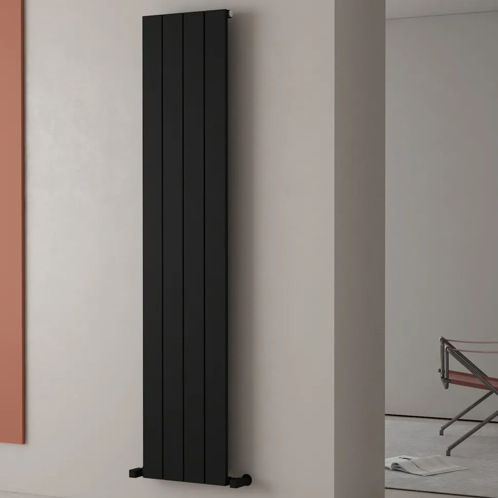 Carisa Nemo Single Panel Vertical Aluminium Radiator
