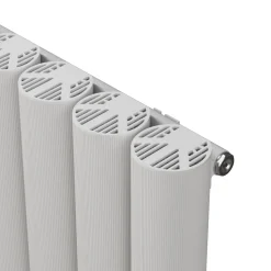 Carisa Otto Oval Single Panel Horizontal Aluminium Radiator
