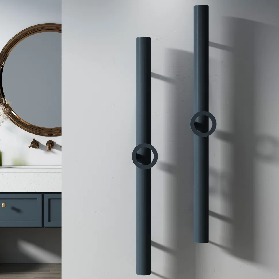 Carisa Otto Single Electric Towel Bar