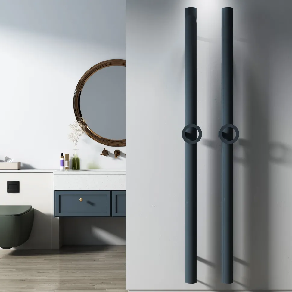 Carisa Otto Single Electric Towel Bar