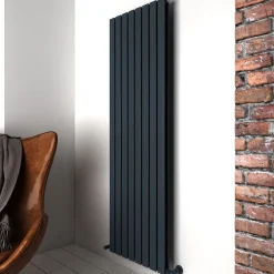 Carisa Plata Double Panel Vertical Aluminium Radiator