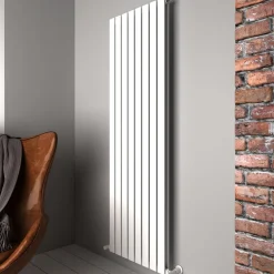Carisa Plata Double Panel Vertical Aluminium Radiator