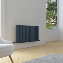 Carisa Plata Single Panel Horizontal Aluminium Radiator