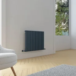 Carisa Plata Single Panel Horizontal Aluminium Radiator