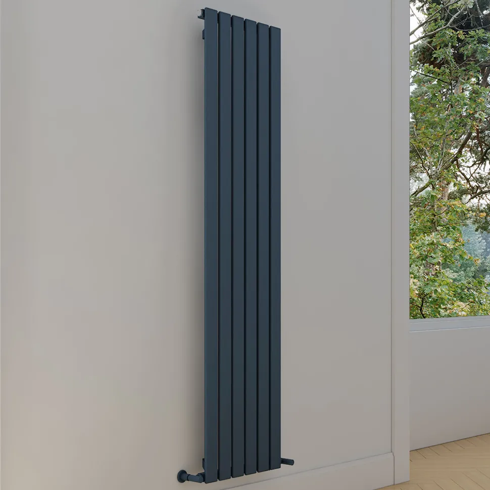 Carisa Plata Single Panel Vertical Aluminium Radiator