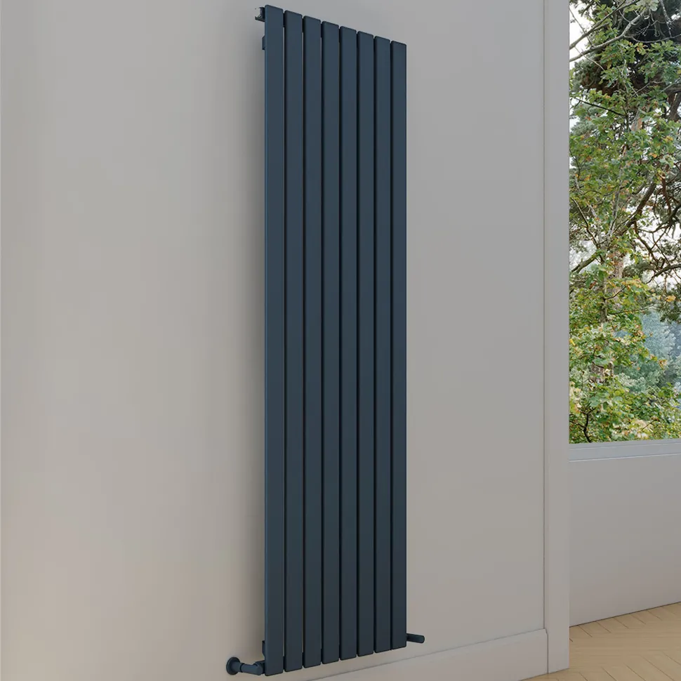 Carisa Plata Single Panel Vertical Aluminium Radiator