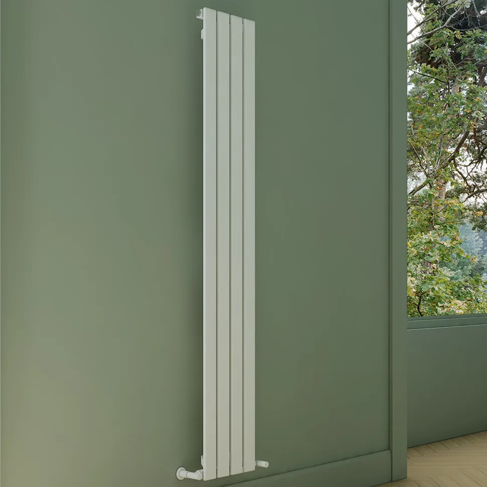 Carisa Plata Single Panel Vertical Aluminium Radiator