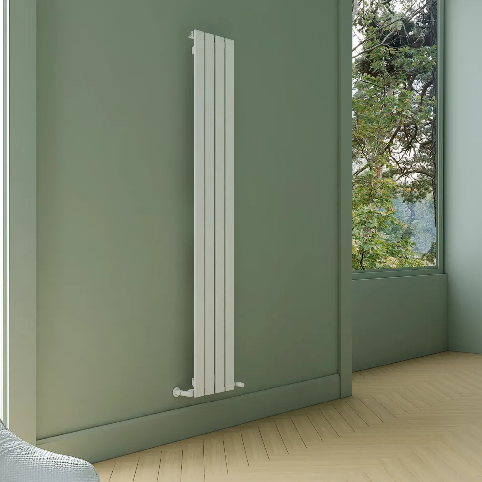 Carisa Plata Single Panel Vertical Aluminium Radiator