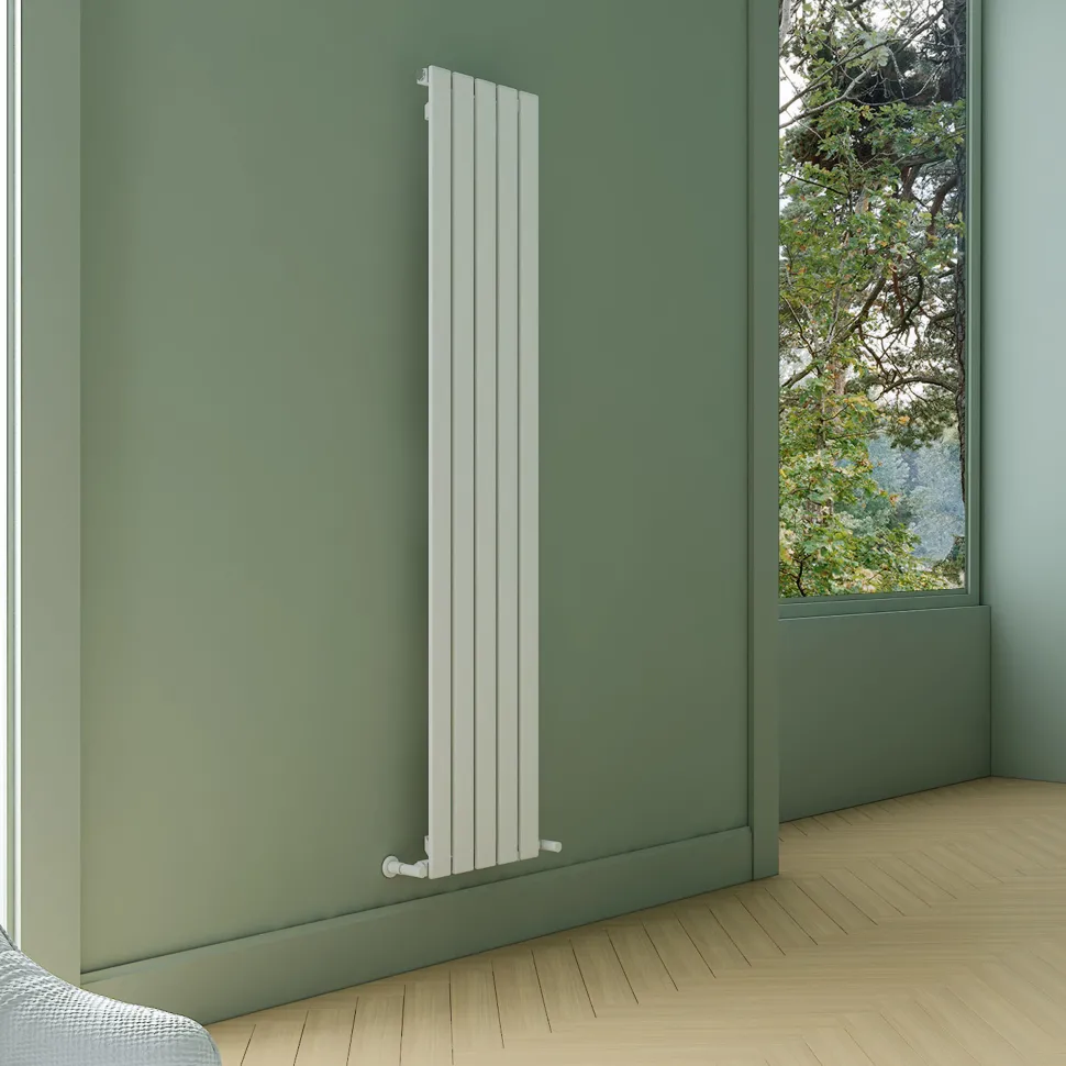 Carisa Plata Single Panel Vertical Aluminium Radiator