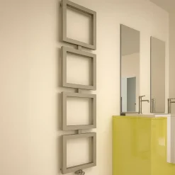 Carisa Ruma Stainless Steel Designer Heated Towel Rail
