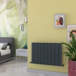Carisa Step Horizontal Single Panel Aluminium Radiator