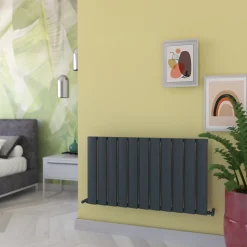 Carisa Step Horizontal Single Panel Aluminium Radiator