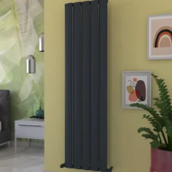 Carisa Step Vertical Single Panel Aluminium Radiator