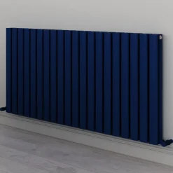 Carisa Tallis Oval Double Panel Horizontal Aluminium Radiator