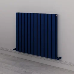 Carisa Tallis Oval Double Panel Horizontal Aluminium Radiator