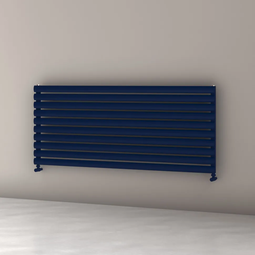Carisa Tallis XL Oval Single Panel Horizontal Aluminium Radiator