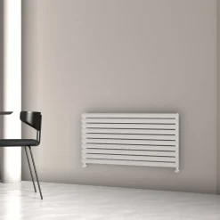 Carisa Tallis XL Oval Single Panel Horizontal Aluminium Radiator