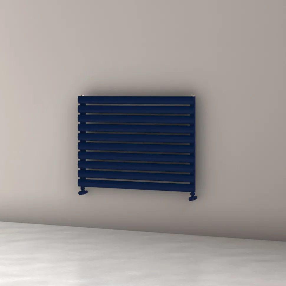 Carisa Tallis XL Oval Single Panel Horizontal Aluminium Radiator
