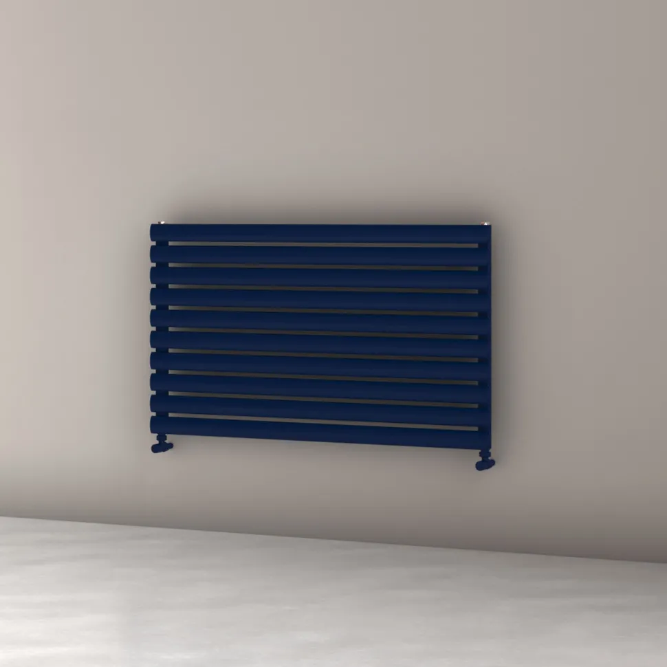 Carisa Tallis XL Oval Single Panel Horizontal Aluminium Radiator