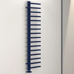 Carisa Terra L Offset Aluminium Heated Towel Rail