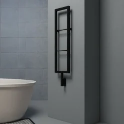 Carisa Vero Stainless Steel Designer Electric Heated Towel Rail