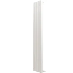 Carisa Vesta Oval Single Panel Vertical Aluminium Radiator