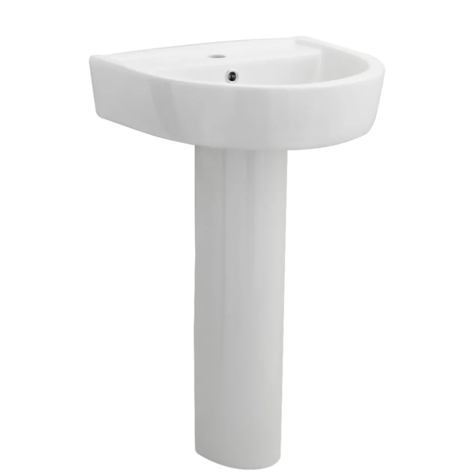 Christine 520mm Basin & Full Pedestal