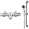 Clara Thermostatic Bath Shower Mixer & Slide Rail Kit