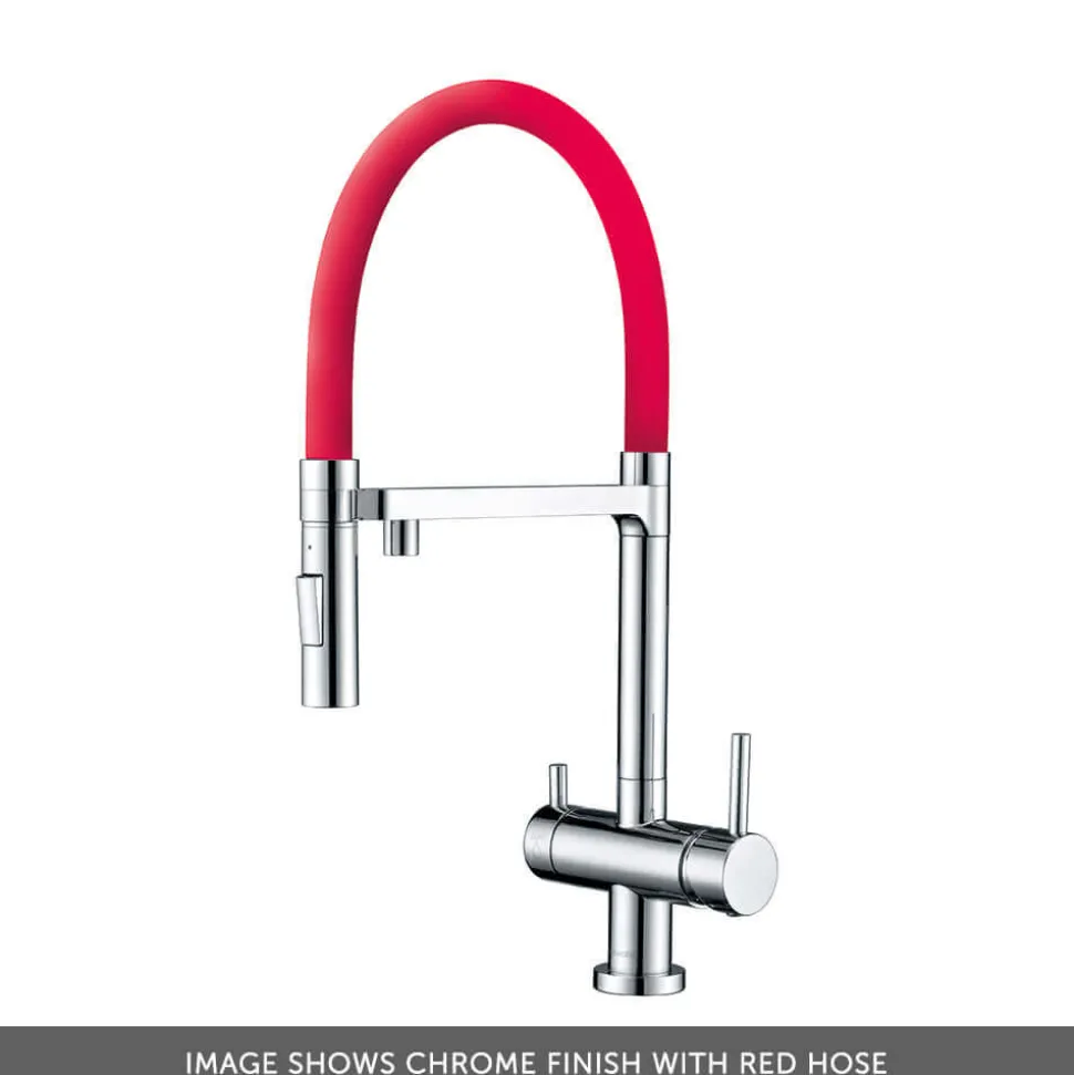 Clearwater Bellatrix Filtered Professional Mono Kitchen Mixer with Detachable Spray & UltraPure Cartridge