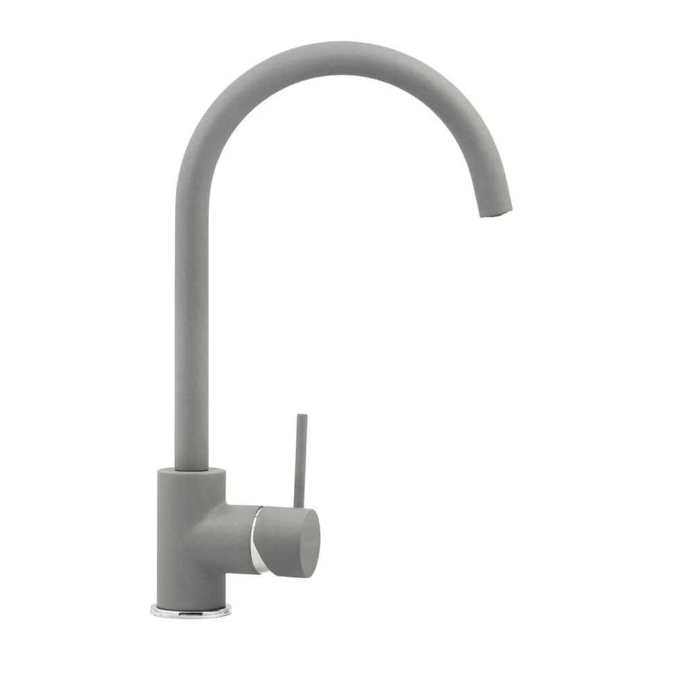 Clearwater Elara WRAS Approved Single Lever Mono Kitchen Mixer Tap with Granite Colour Matching Finish