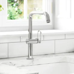 Clearwater Juno WRAS Approved Single Lever Industrial-Style Mono Kitchen Mixer Tap