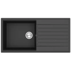 Clearwater Kameo Smart 1 Bowl Granite Composite Kitchen Sink - 1000 x 500mm