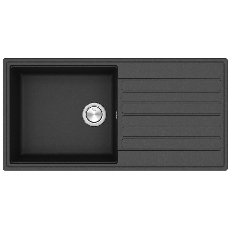Clearwater Kameo Smart 1 Bowl Granite Composite Kitchen Sink - 1000 x 500mm