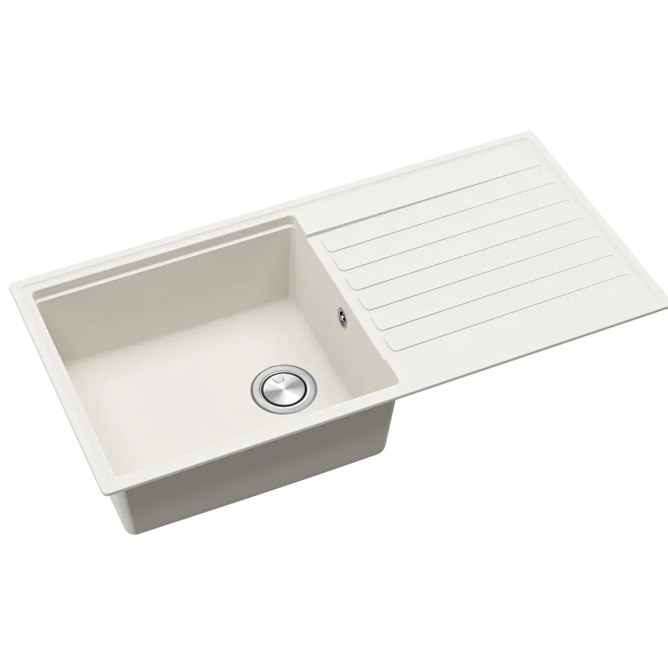 Clearwater Kameo Smart 1 Bowl Granite Composite Kitchen Sink - 1000 x 500mm