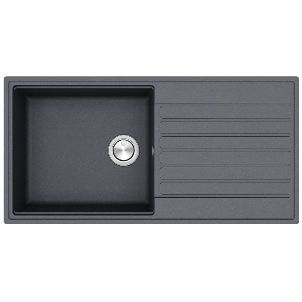 Clearwater Kameo Smart 1 Bowl Granite Composite Kitchen Sink - 1000 x 500mm
