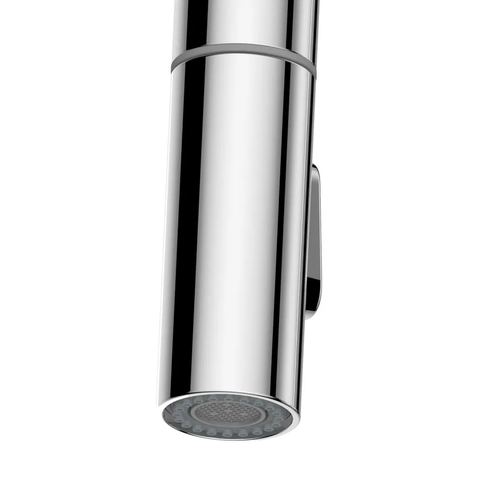 Clearwater Kira Twin Lever Mono Pull Out Spray Kitchen Mixer